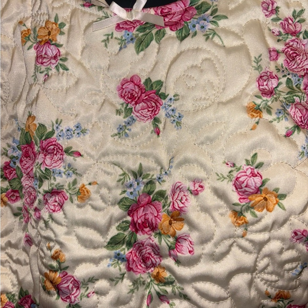 NWT For Love & Lemons Amandine Crop Top M - Picture 5 of 7